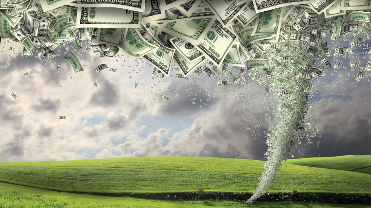 dolar dollar alza Dinero finanzas economía fiscal