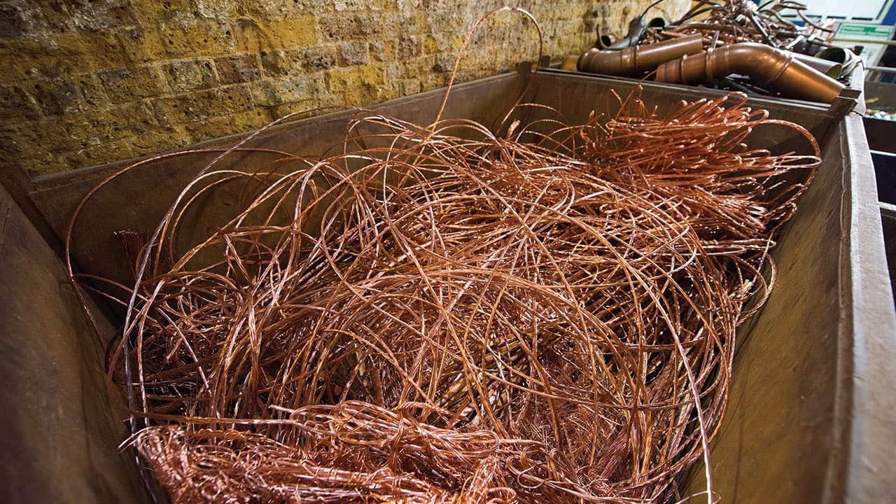 Cobre Robo de Cable PW noviembre