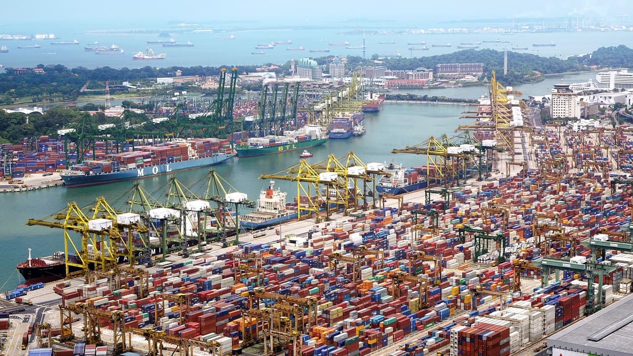 Hub logístico Comercio Merancías