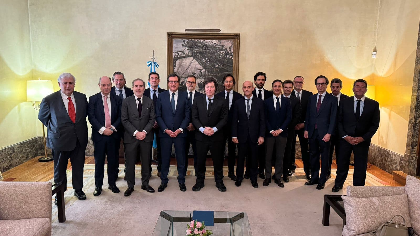 Milei, España, Empresarios, Encuentro